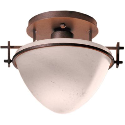 Moonband Semi-Flushmount - Oval by Hubbardton Forge - Starlight Lighting USA and Canada